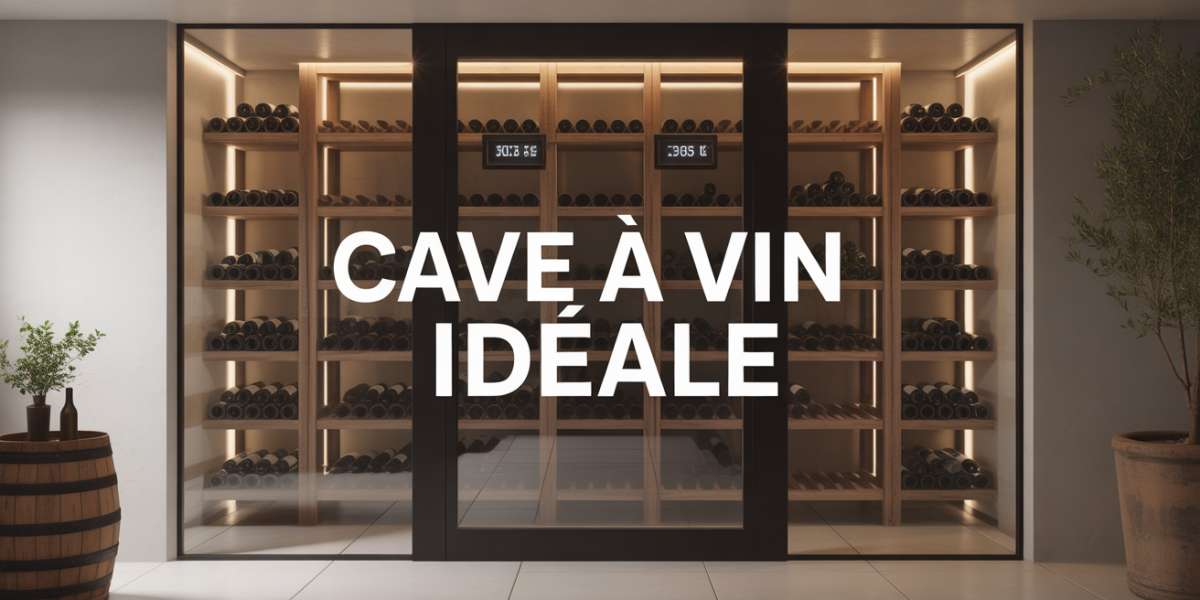 cave a vin moderne interieur chic rayonnages