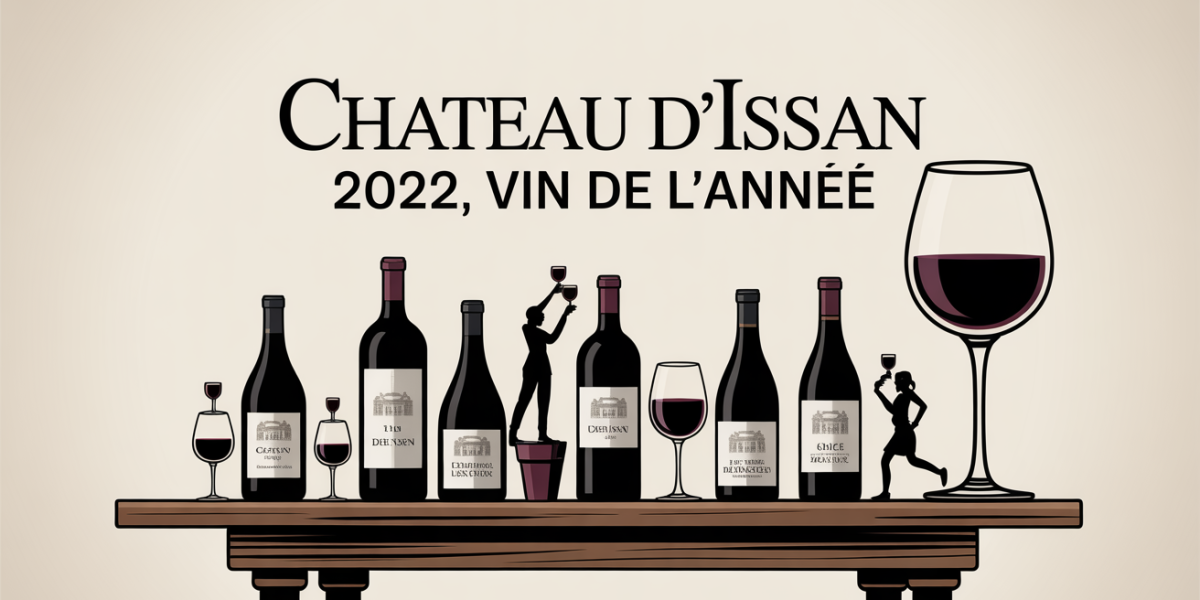 chateau d'issan 2022 vin de l'annee sur grande table degustation