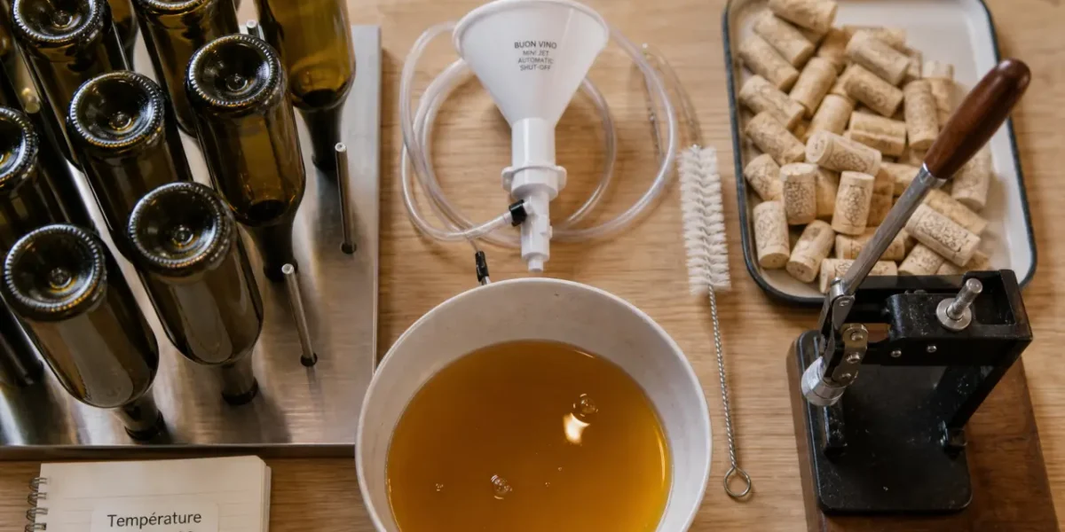 Embouteiller vin : température, dégarni et éviter l’oxydation