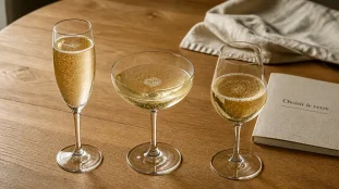 Flute champagne : verres coupe et tulipe pour servir le champagne