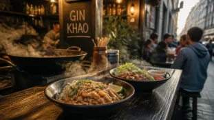 Gin Khao Beaurepaire Angers : Pad Thaï et Loc Lac street food