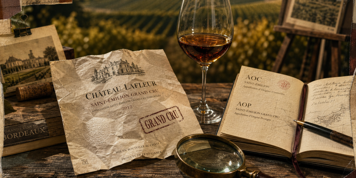Grand cru : lire terroir, château, classement 1855