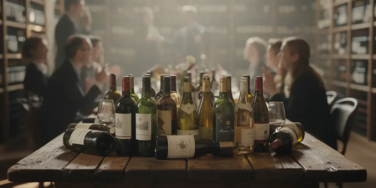 grands crus enchères ambiance prestigieuse