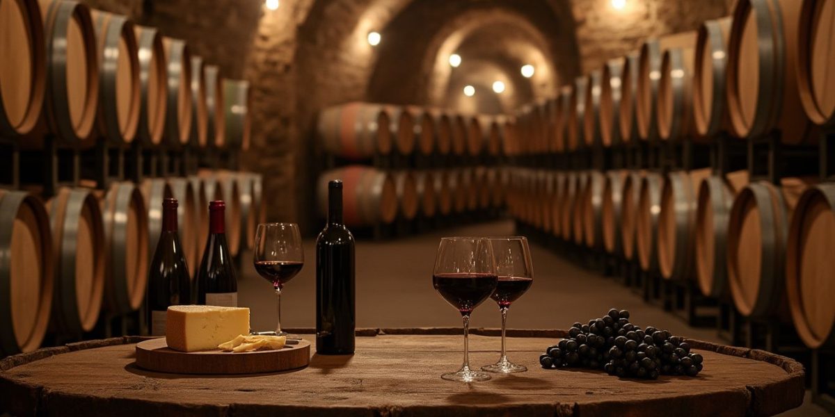 dégustation de vin : verre de vin rouge en cours d'évaluation