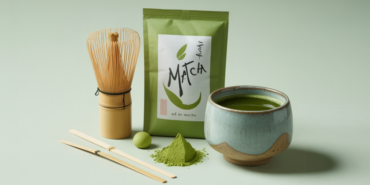 kit matcha bol mousse fouet bambou poudre bio zen