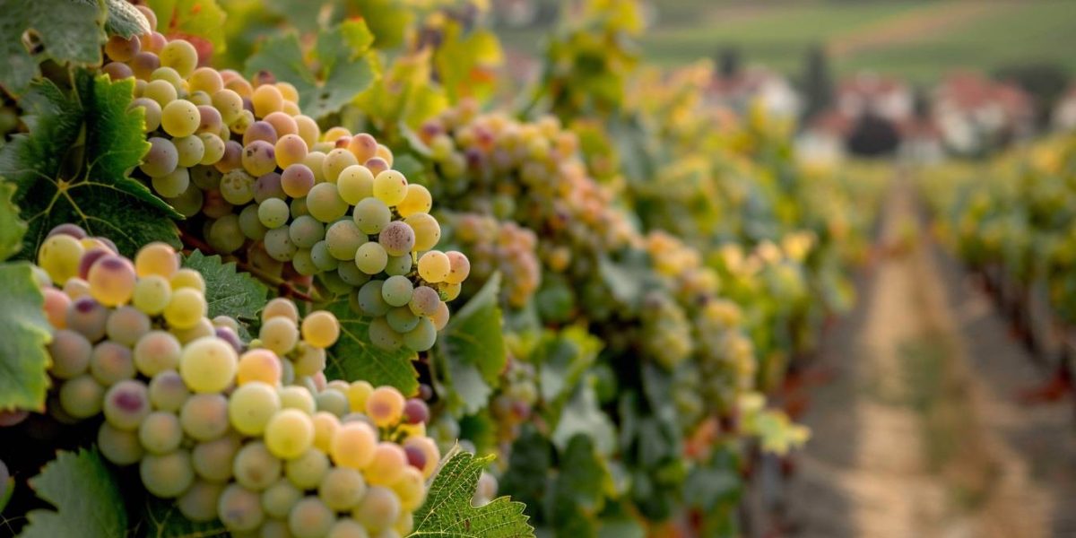 cépages d'Alsace : vignoble alsacien avec divers cépages