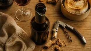 Meilleur tire bouchon : tire-bouchon sommelier en acier brossé