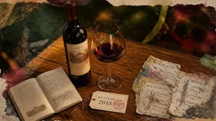 Meilleur vin rouge : bouteille, verre et appellations Bordeaux Bourgogne Rhône