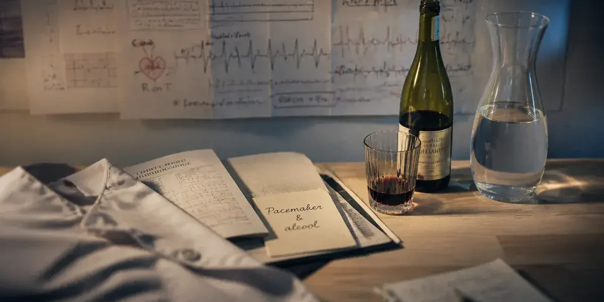 Pacemaker et alcool : eau et vin, conseils pour le cœur