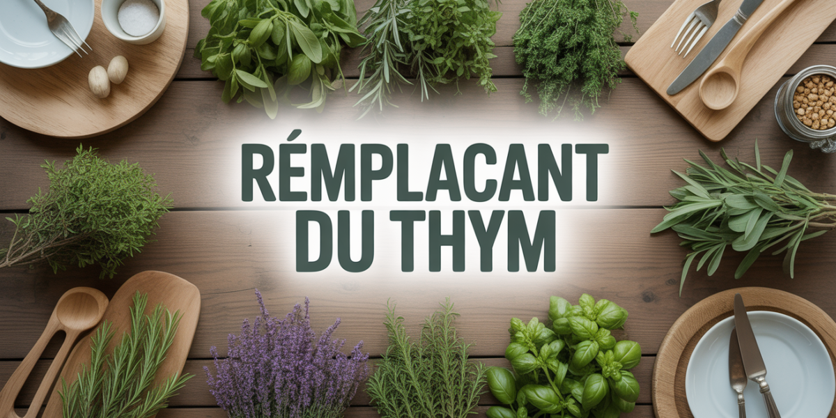 Par quoi remplacer le thym table et herbes fraîches