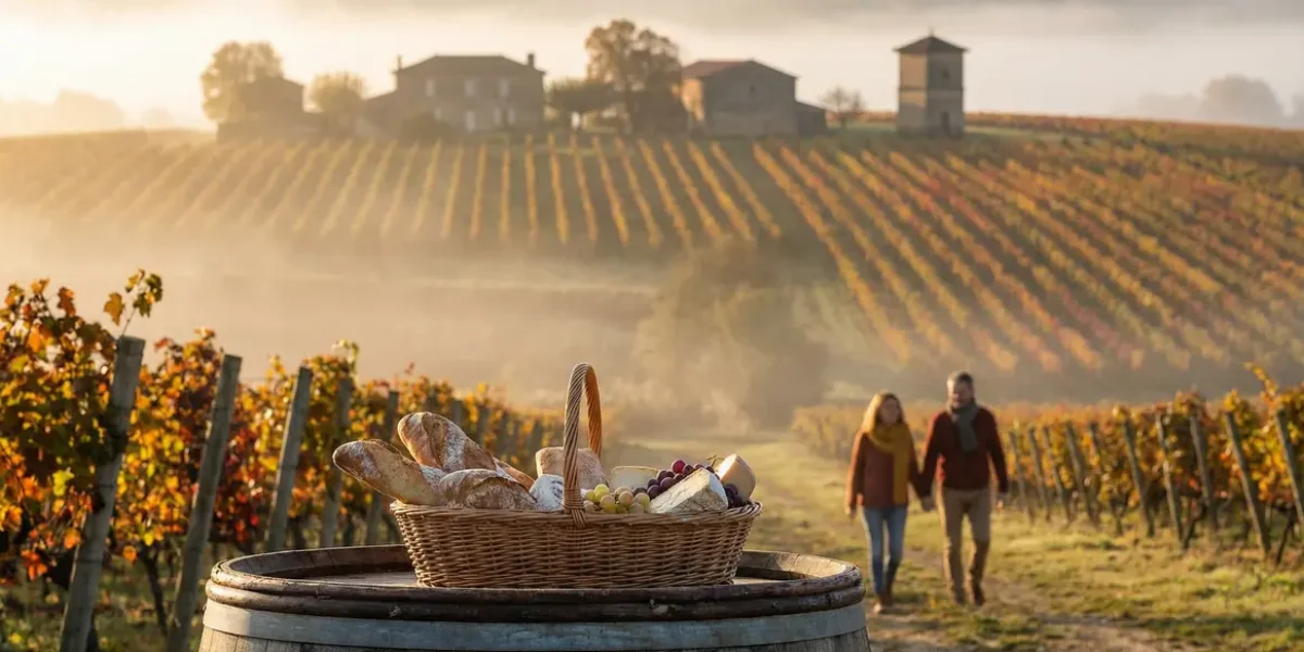Vignobles de Gaillac lever du soleil ambiance conviviale