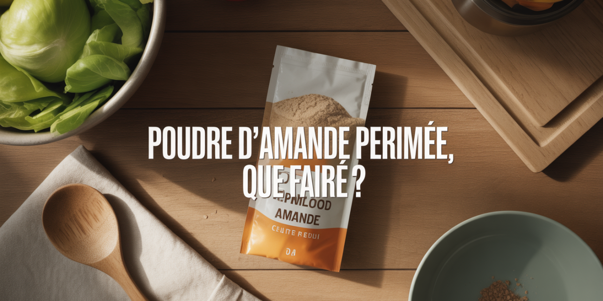 table cuisine sachet poudre d amande perimee