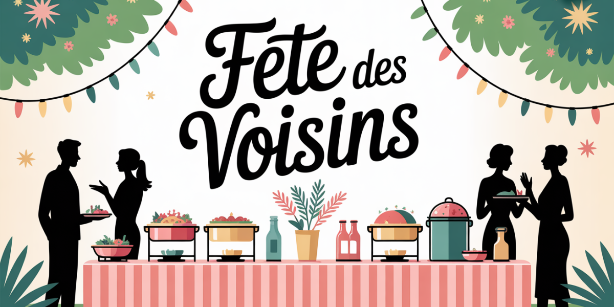 Quel plat pour la fête des voisins illustration fête des voisins