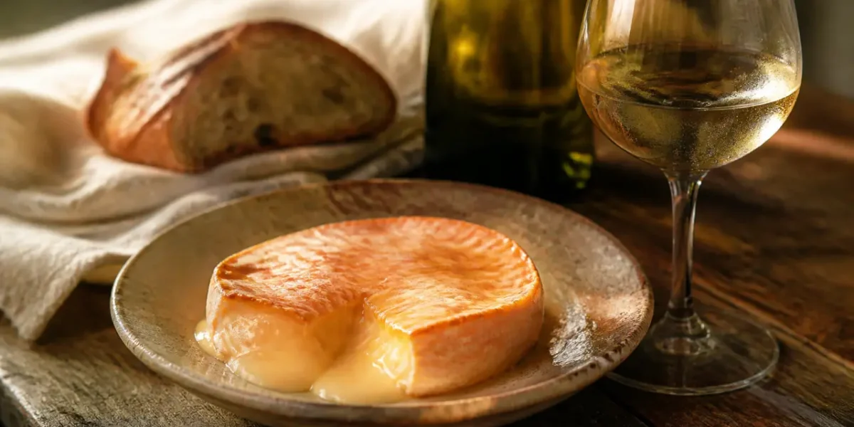 Quel vin avec le fromage Époisses ? Époisses et verre de blanc de Bourgogne
