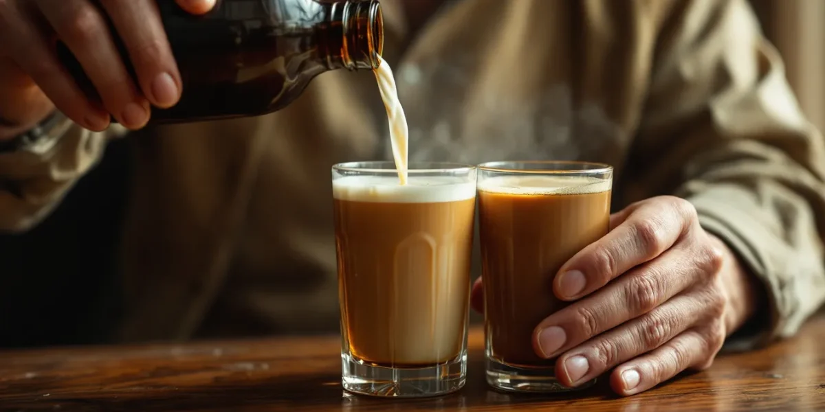 Sheridan’s liqueur : bouteille unique de liqueur irlandaise crème vanillée et café chocolat