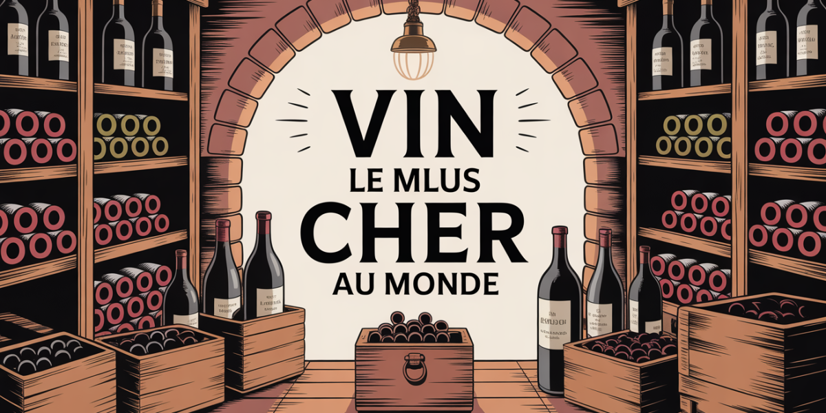 cave luxueuse vin le plus cher au monde