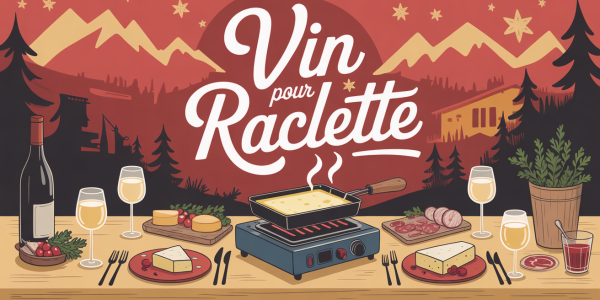 vin pour raclette table bois chalet alpin ambiance festive
