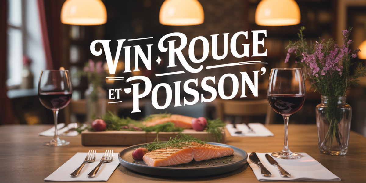 accord vin rouge saumon grille table